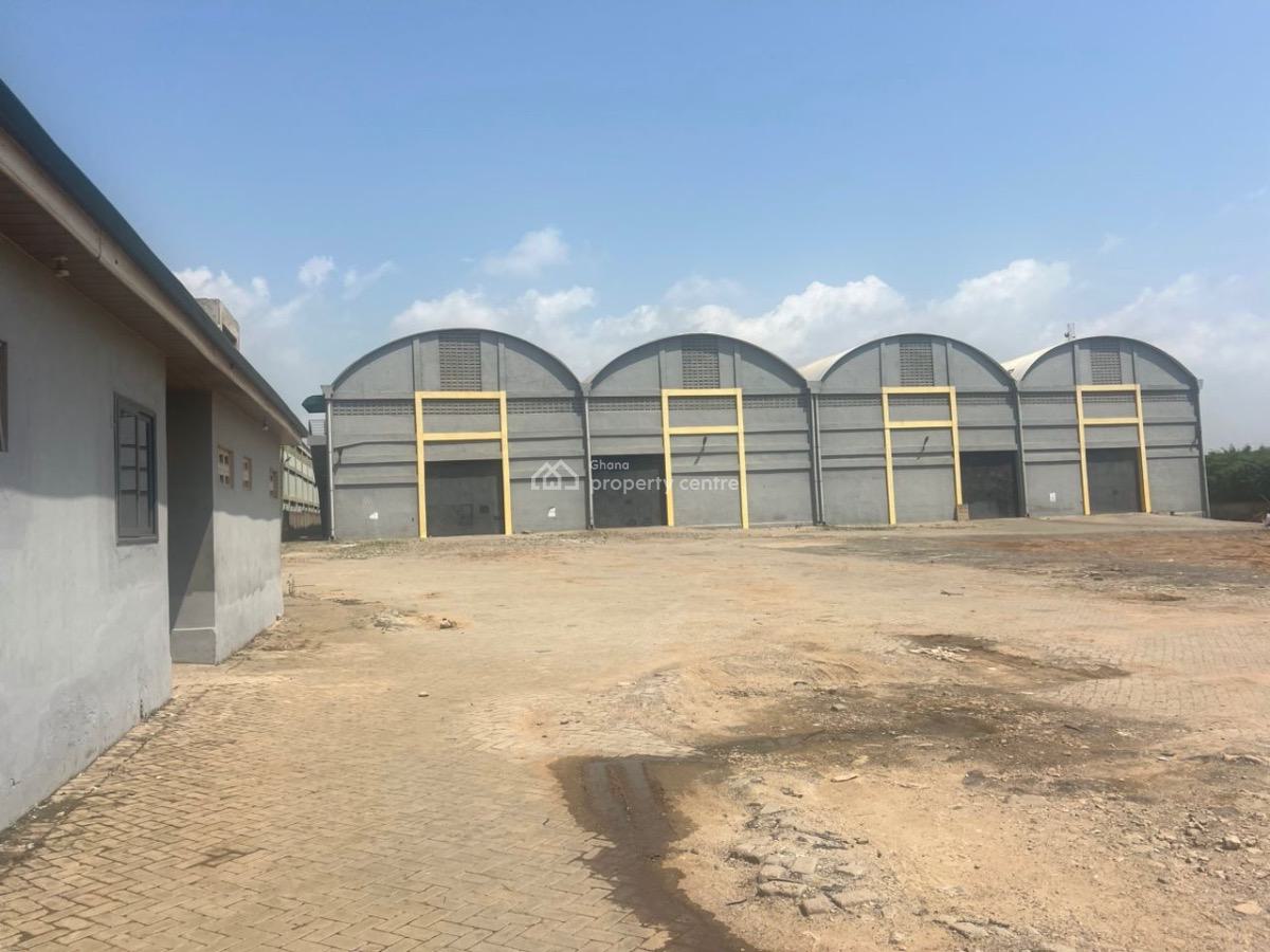5,000 Sqm Warehouse at Tema Industrial, Industrial Area, Tema, Accra, Warehouse for Rent