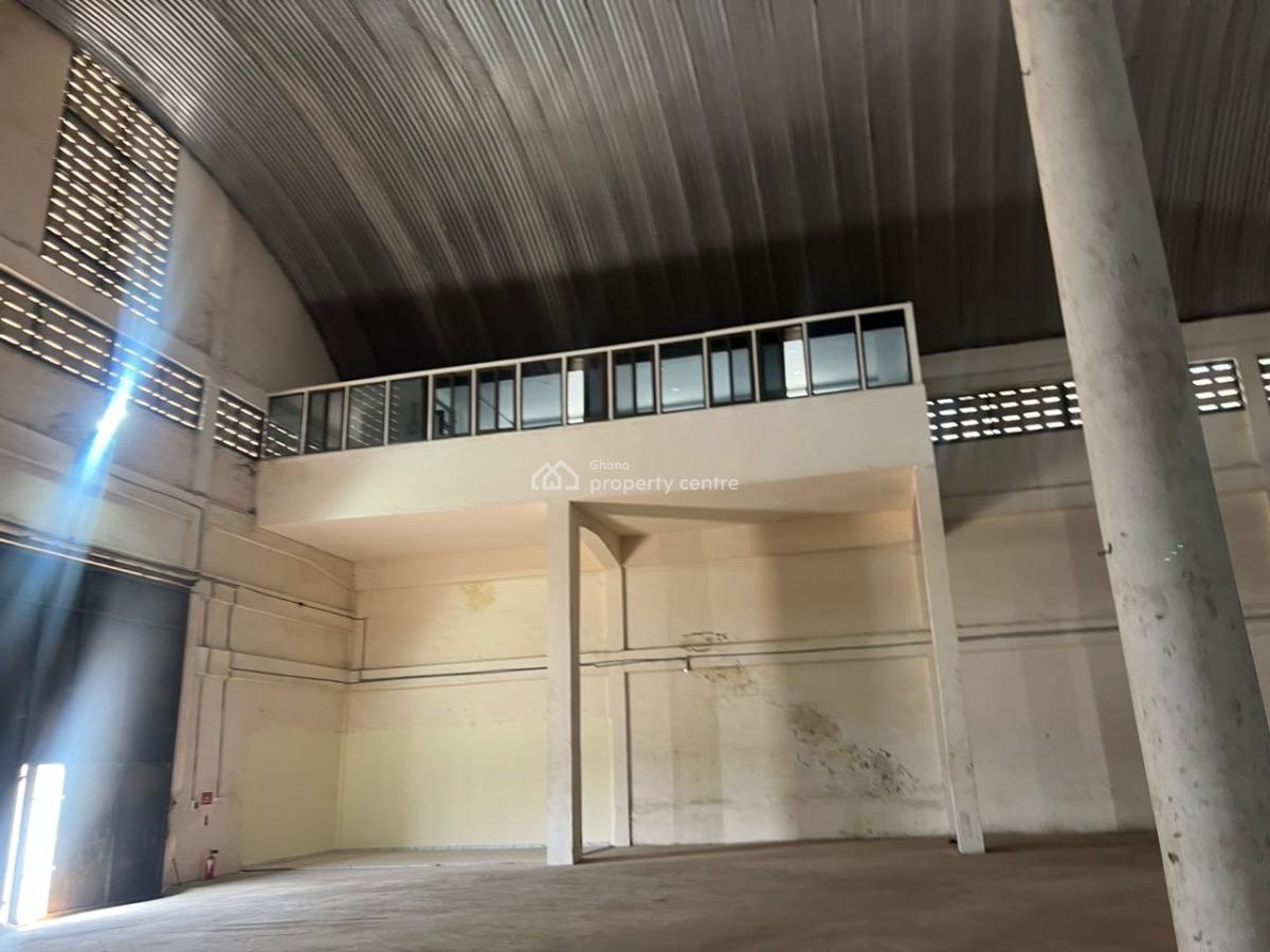 5,000 Sqm Warehouse at Tema Industrial, Industrial Area, Tema, Accra, Warehouse for Rent