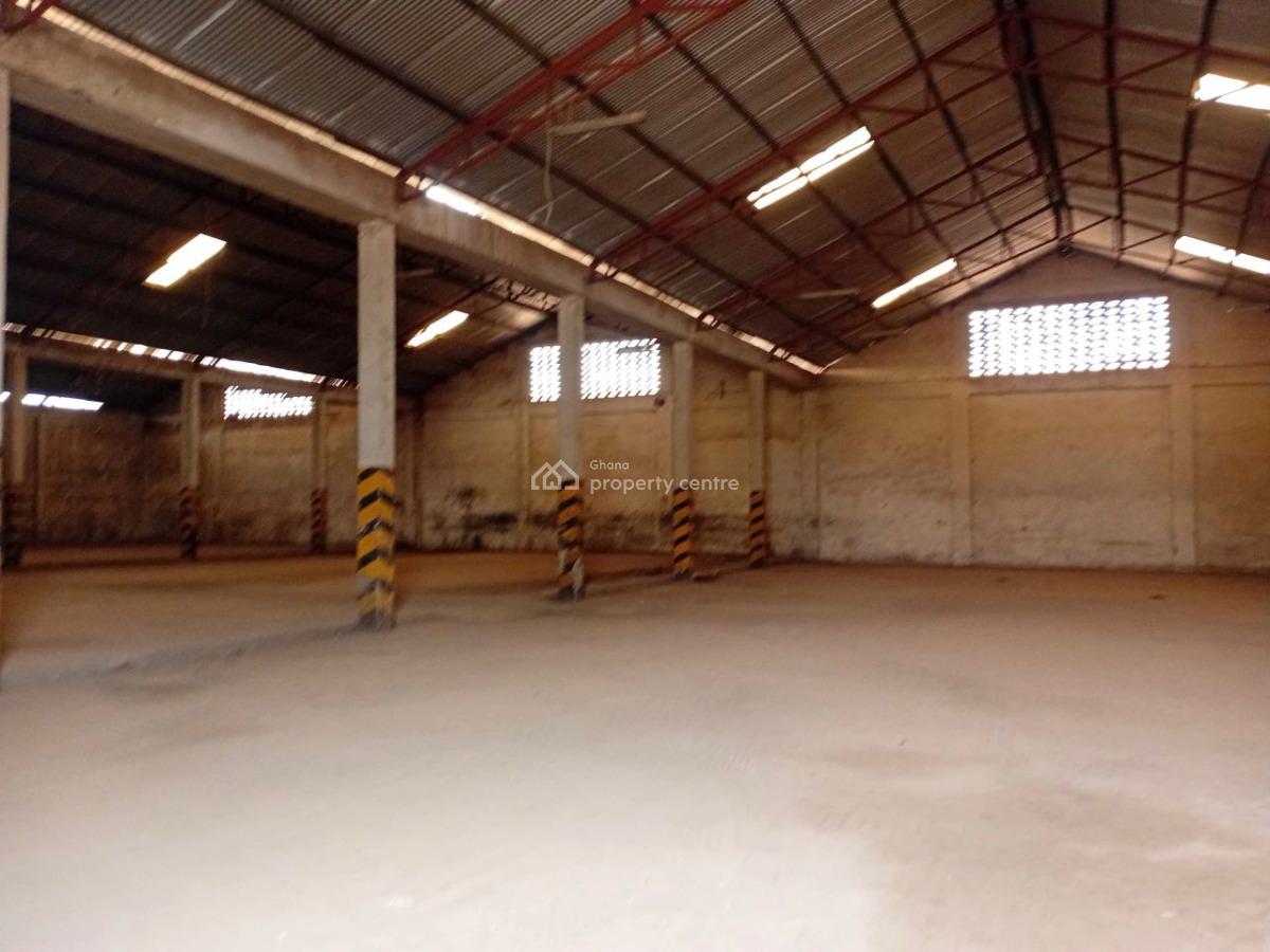 1500 Sqm Warehouse, Industrial Area, Tema, Accra, Commercial Property for Rent