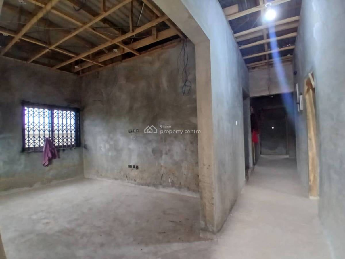 Semi-completed 3 Bedroom Plus a Study and Security Room., Katamanso China Mall Road, Adenta Municipal, Accra, Detached Bungalow for Sale