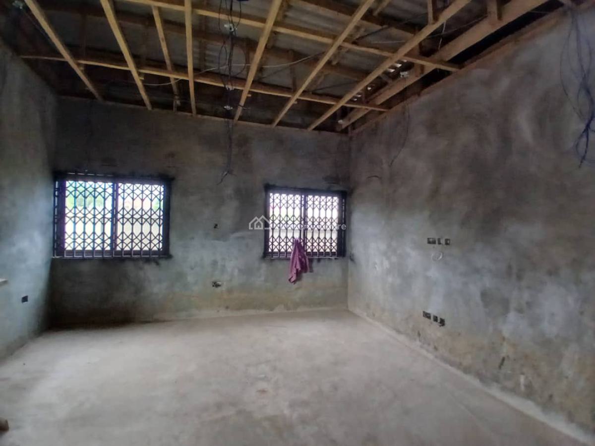 Semi-completed 3 Bedroom Plus a Study and Security Room., Katamanso China Mall Road, Adenta Municipal, Accra, Detached Bungalow for Sale