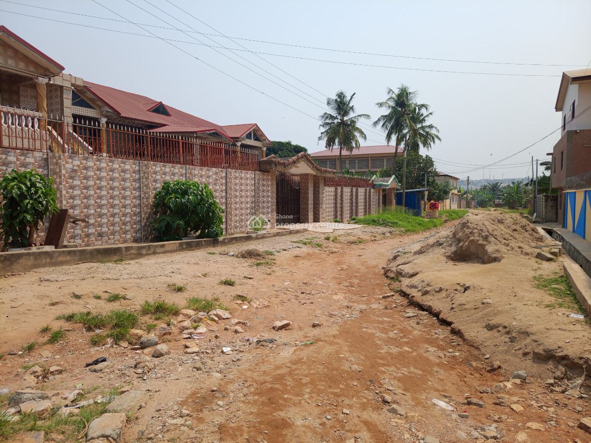 Registered & Walled Plot at Gbawe Cp, Accra, Gbawe Cp, Gbawe, Ga South Municipal, Accra, Mixed-use Land for Sale