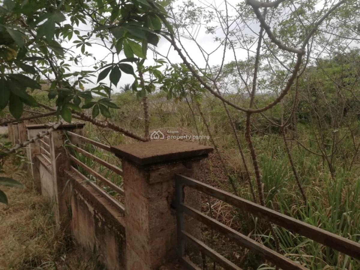 120 X 100 Plot of Land, Donaso, Ejisu-juaben Municipal, Ashanti, Mixed-use Land for Sale