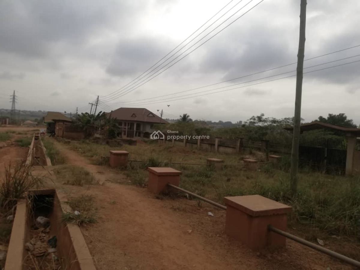 120 X 100 Plot of Land, Donaso, Ejisu-juaben Municipal, Ashanti, Mixed-use Land for Sale