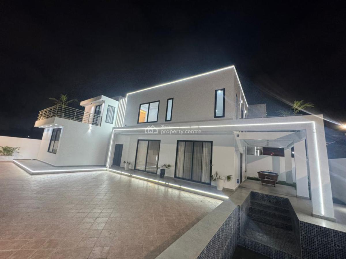 Luxurious 4-bedroom Fully Furnished House with Swimming Pool, East Legon Hills, East Legon, Accra, House for Sale