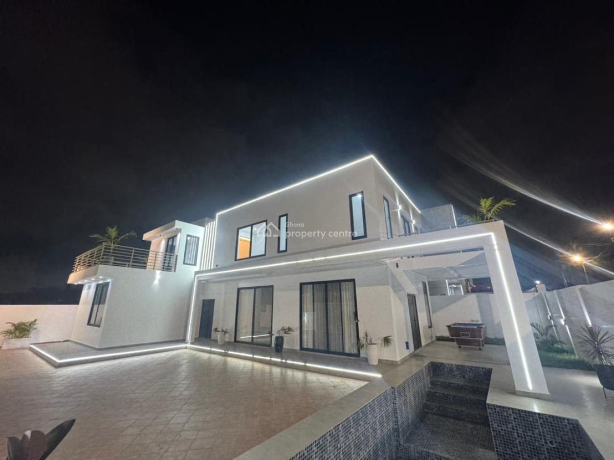 Luxurious 4-bedroom Fully Furnished House with Swimming Pool, East Legon Hills, East Legon, Accra, House for Sale