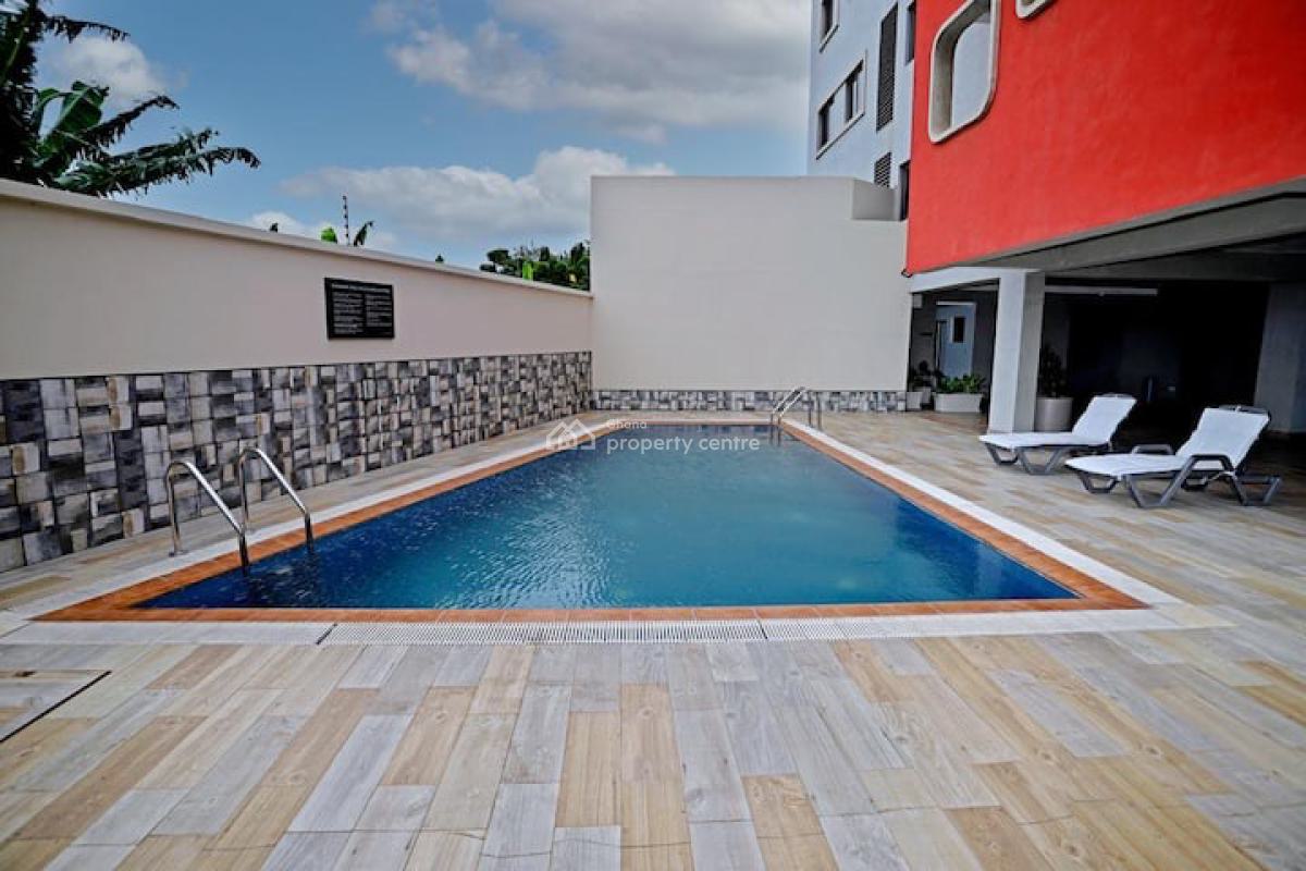 Unfurnished 3 Bedroom Apartment with Swimming Pool, Airport Residential Area, Accra, Apartment for Rent