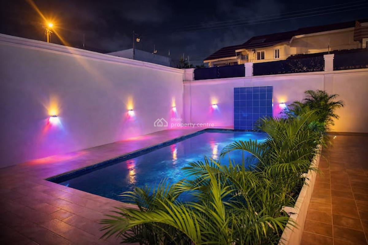 Serviced 2 Bedroom Apartment with Swimming Pool, East Airport, Airport Residential Area, Accra, Apartment for Rent