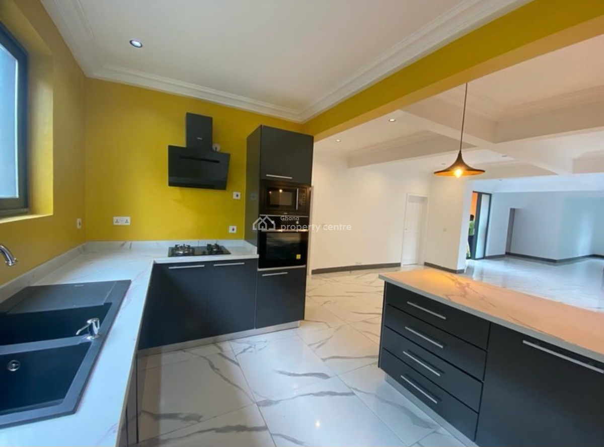 Serviced 3 Bedroom Apartment with Study, East Airport, Airport Residential Area, Accra, Apartment for Rent