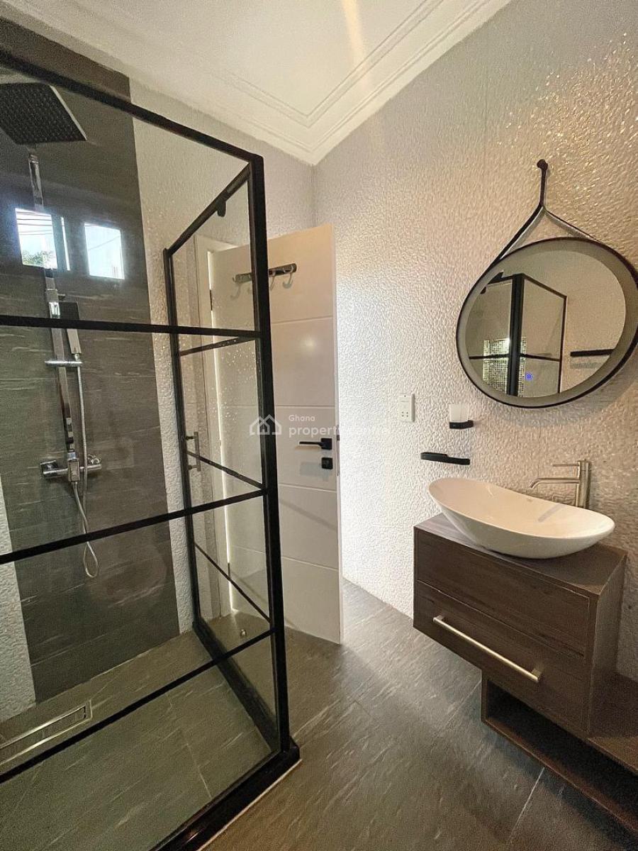 Serviced 3 Bedroom Apartment with Study, East Airport, Airport Residential Area, Accra, Apartment for Rent