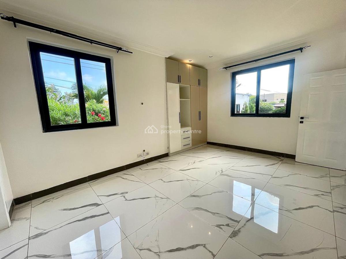 Serviced 3 Bedroom Apartment with Study, East Airport, Airport Residential Area, Accra, Apartment for Rent