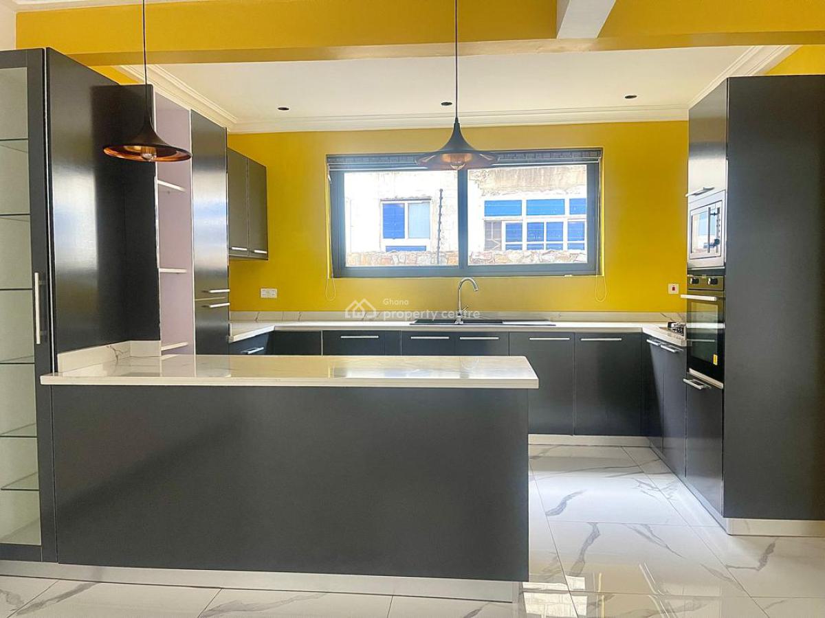 Serviced 3 Bedroom Apartment with Study, East Airport, Airport Residential Area, Accra, Apartment for Rent