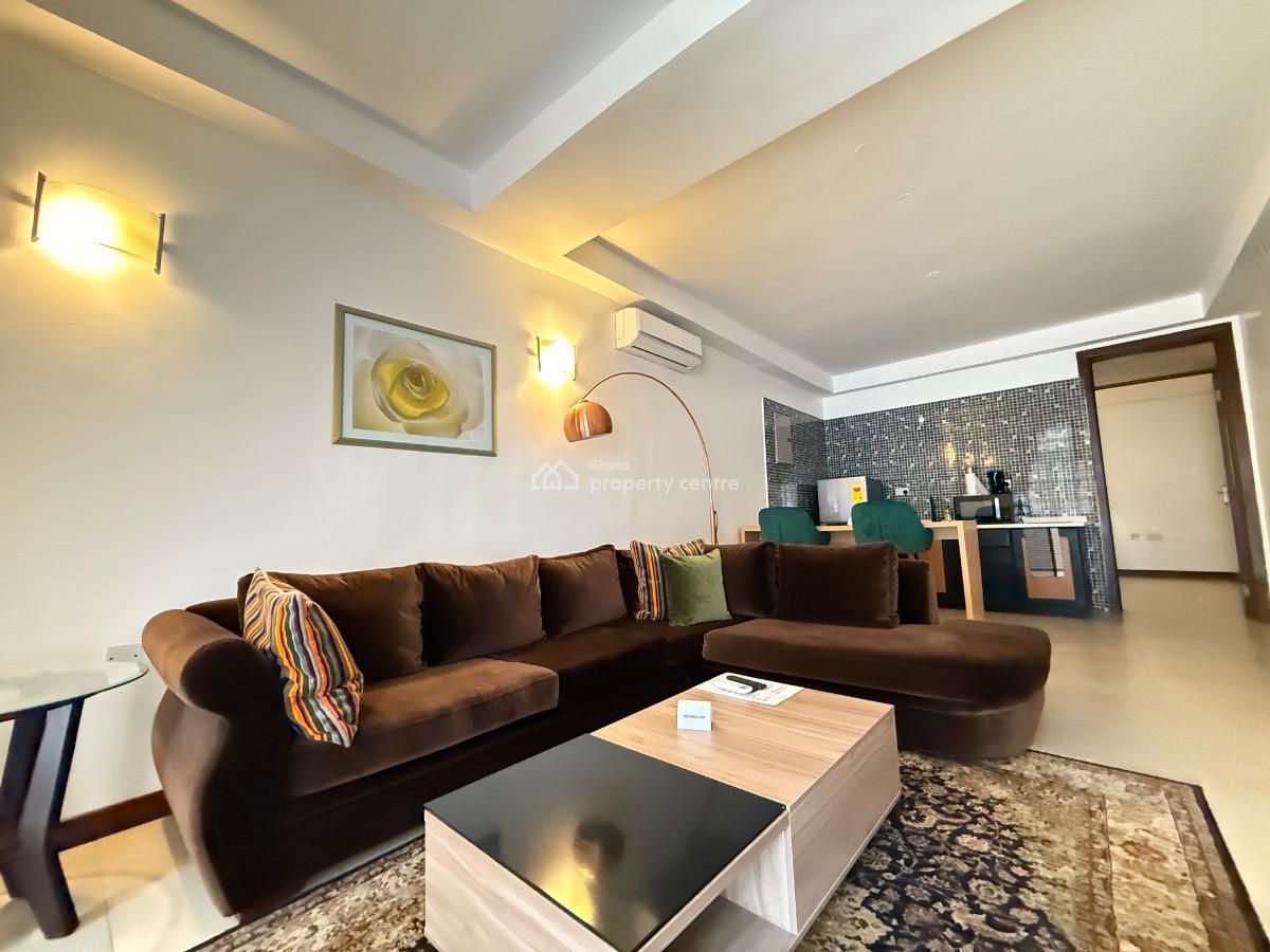 Furnished 1 Bedroom Apartment, North Ridge, Accra, Mini Flat for Rent