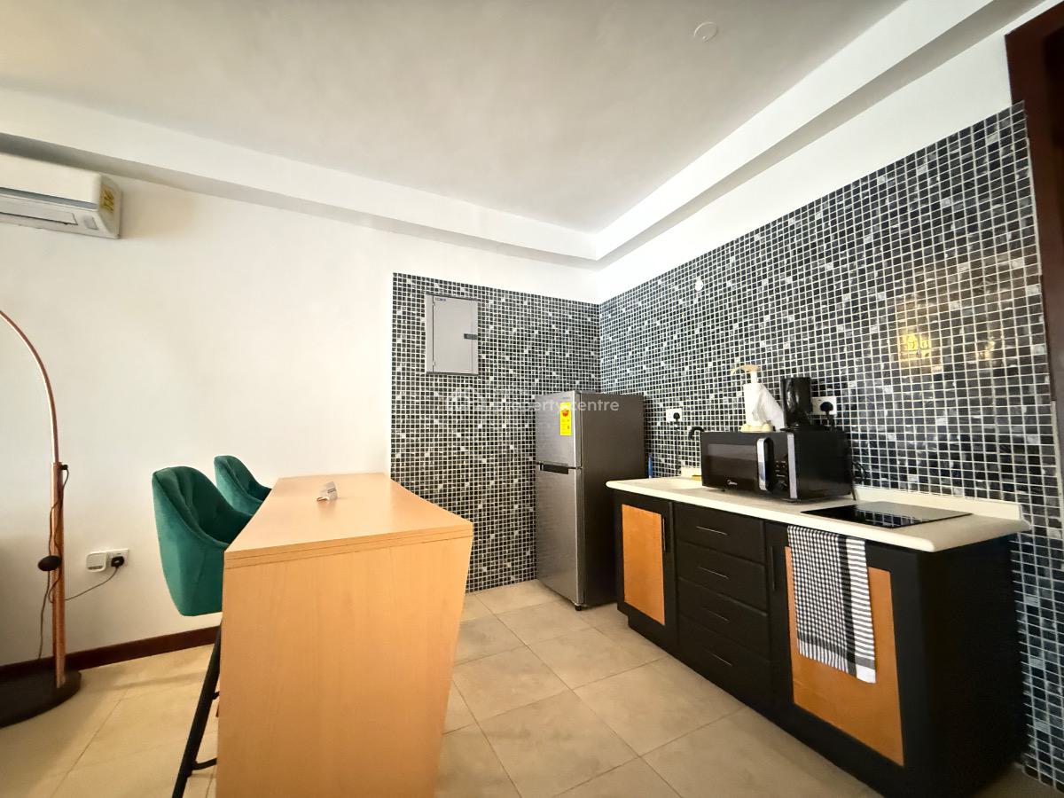 Furnished 1 Bedroom Apartment, North Ridge, Accra, Mini Flat for Rent