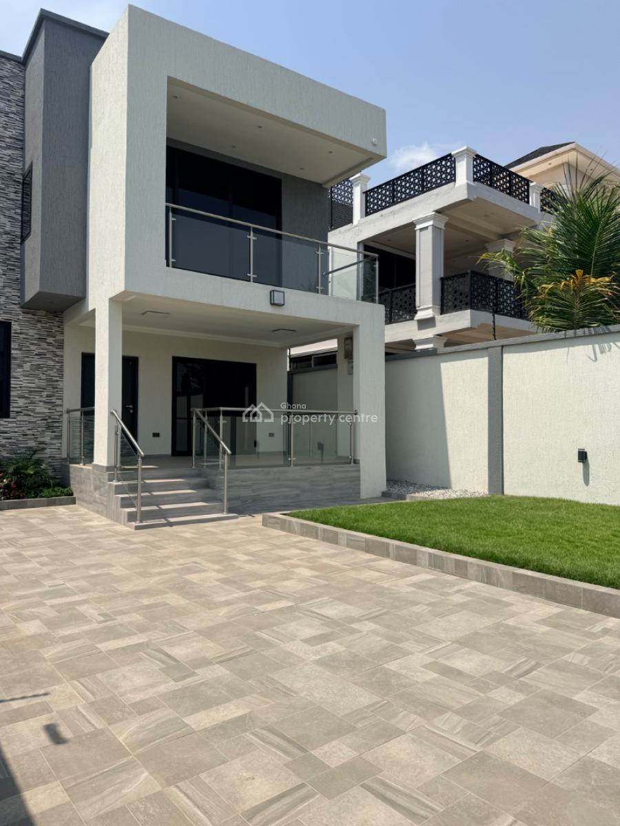 Executive Newly Built 3 Bedrooms Semi-furnished House with Boys Quarter, Tsa Addo Round-about, Tse Addo, Accra, Detached Duplex for Rent
