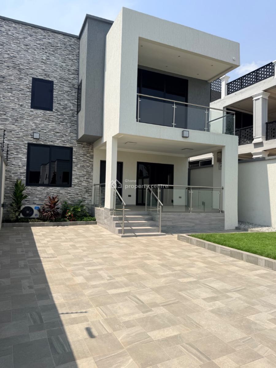 Executive Newly Built 3 Bedrooms Semi-furnished House with Boys Quarter, Tsa Addo Round-about, Tse Addo, Accra, Detached Duplex for Rent