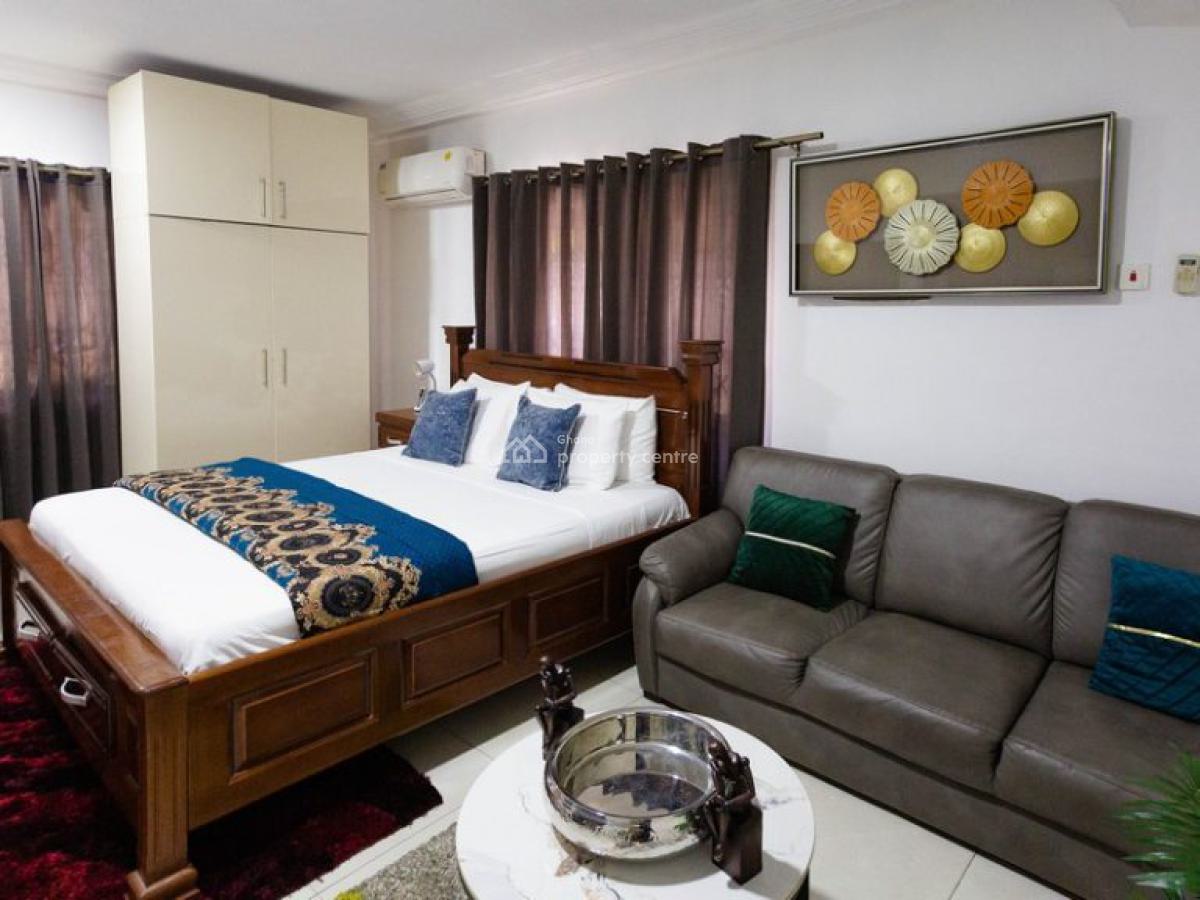 Fully Furnished 1 Bedroom Smart Apartment, East Legon, Accra, Apartment Short Let