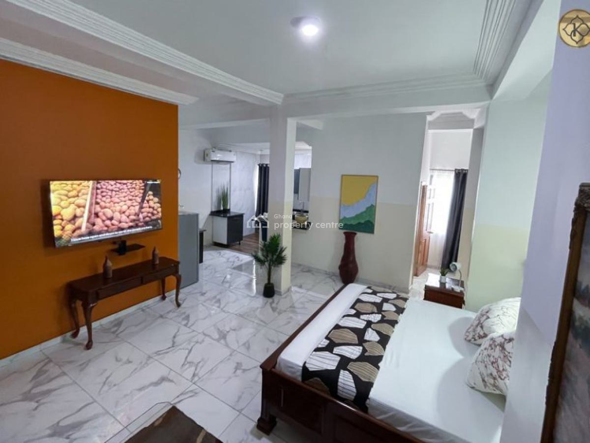 Fully Furnished 1 Bedroom Smart Apartment, East Legon, Accra, Apartment Short Let