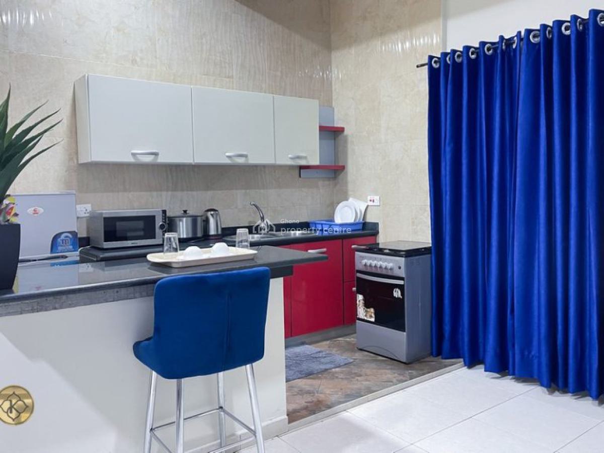 Fully Furnished 1 Bedroom Smart Apartment, East Legon, Accra, Apartment Short Let