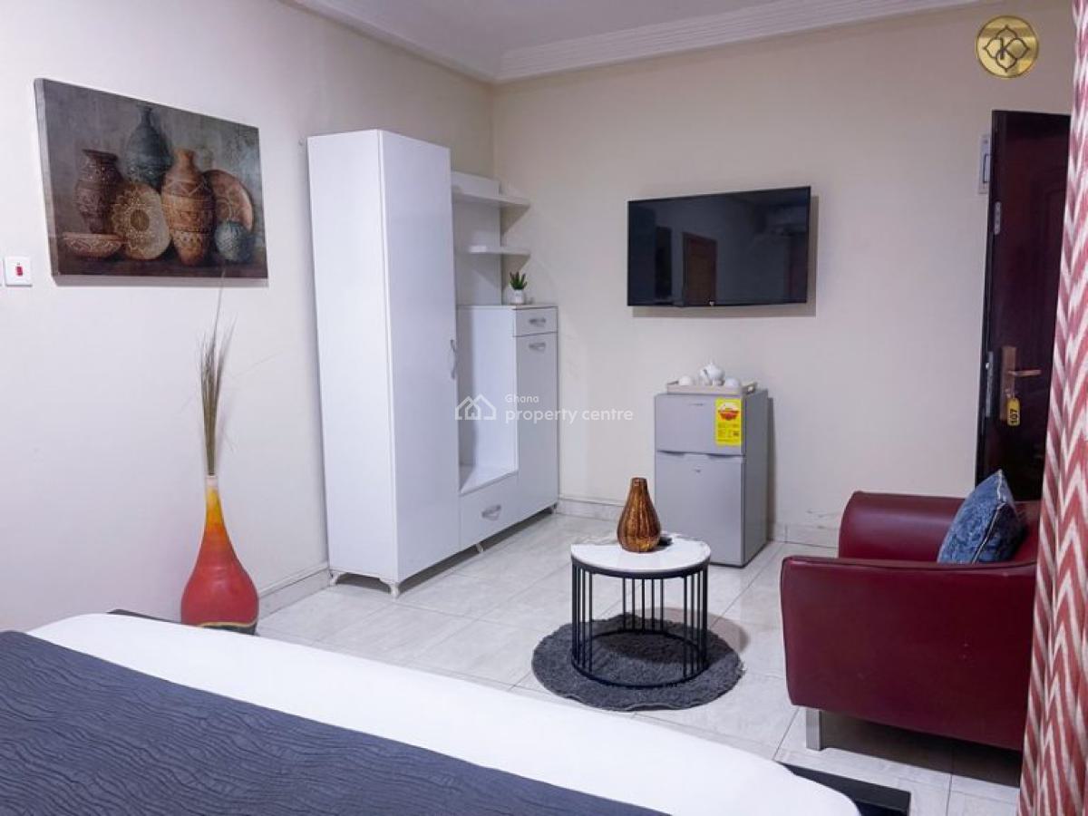 Fully Furnished 1 Bedroom Smart Apartment, East Legon, Accra, Apartment Short Let