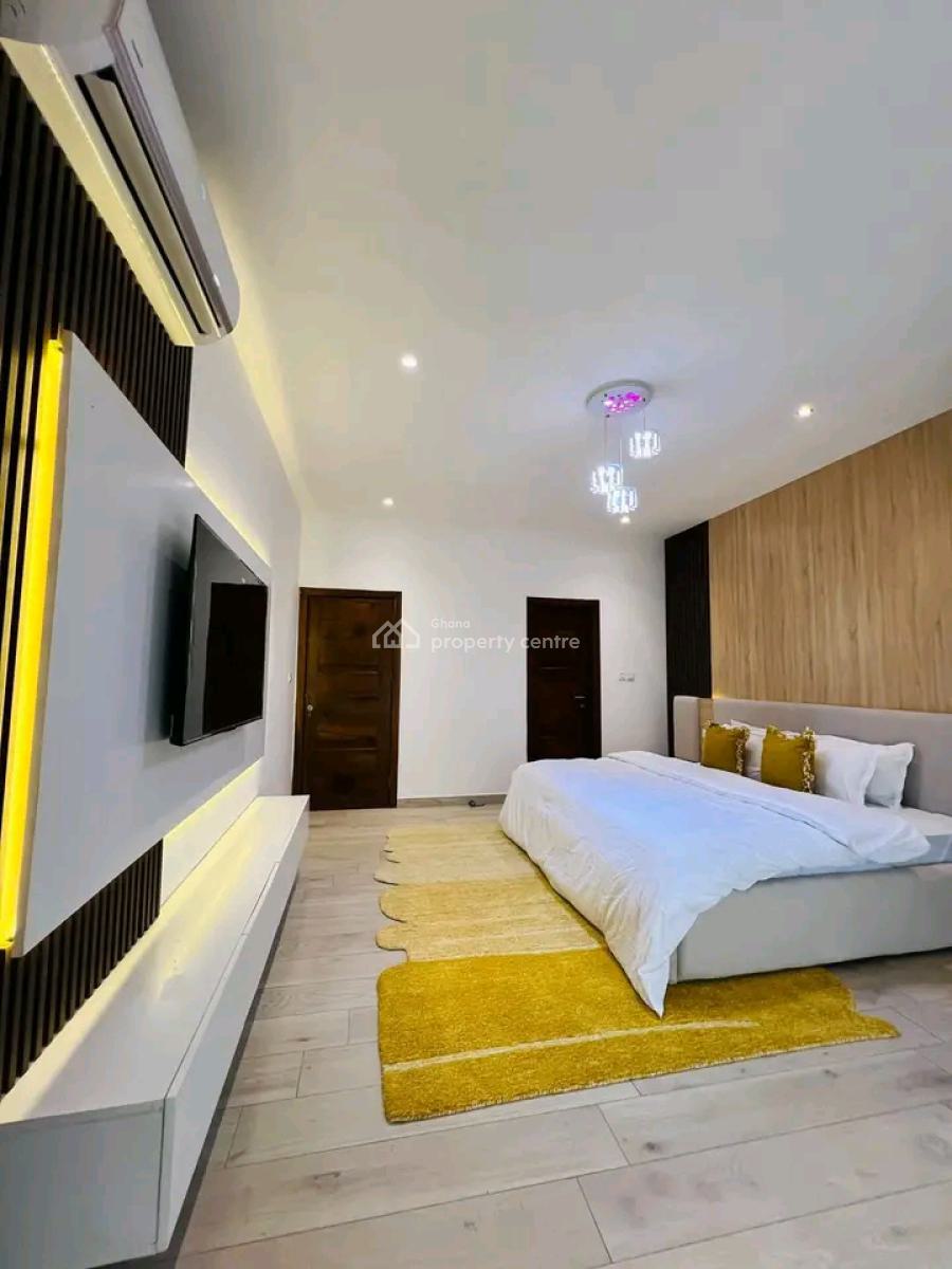 Fully Furnished 3 Bedrooms House, Adjiringanor, East Legon, Accra, House Short Let