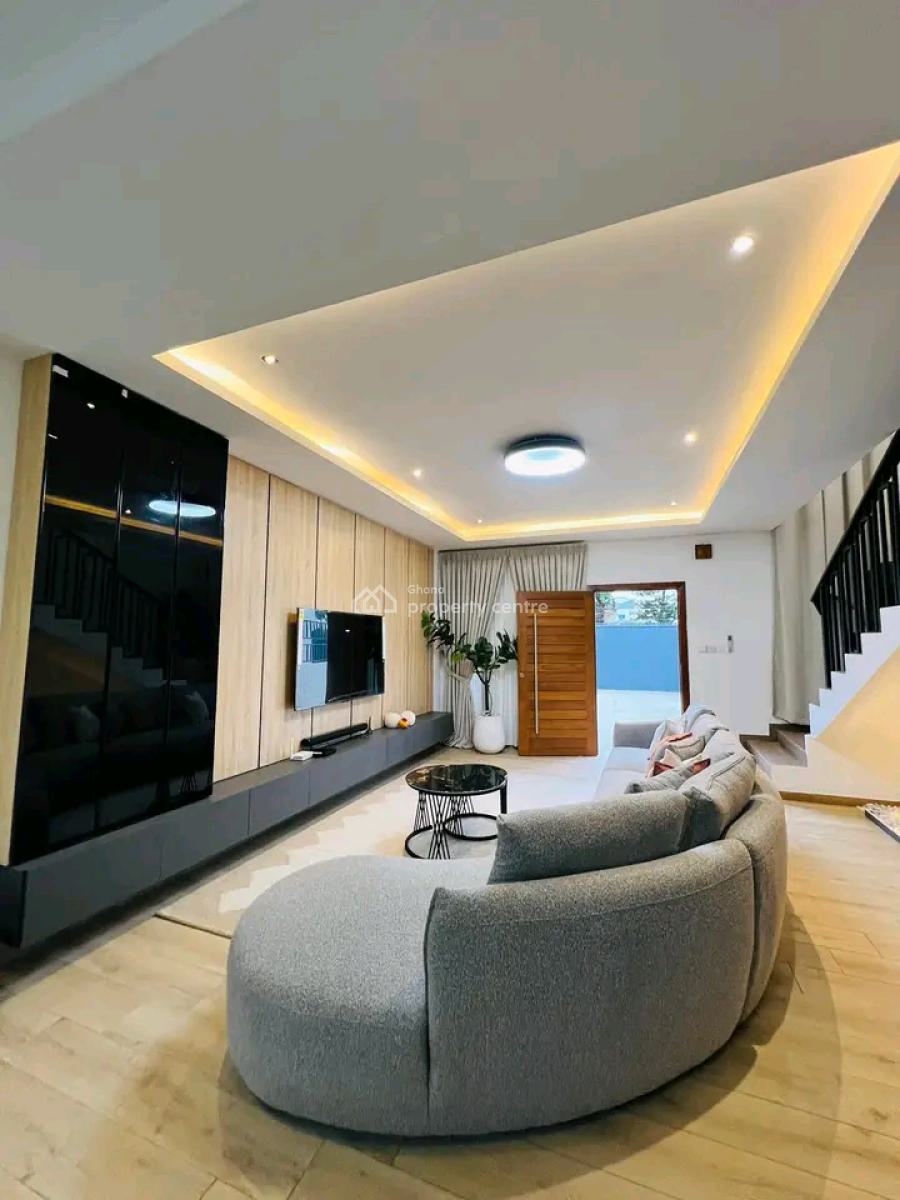 Fully Furnished 3 Bedrooms House, Adjiringanor, East Legon, Accra, House Short Let