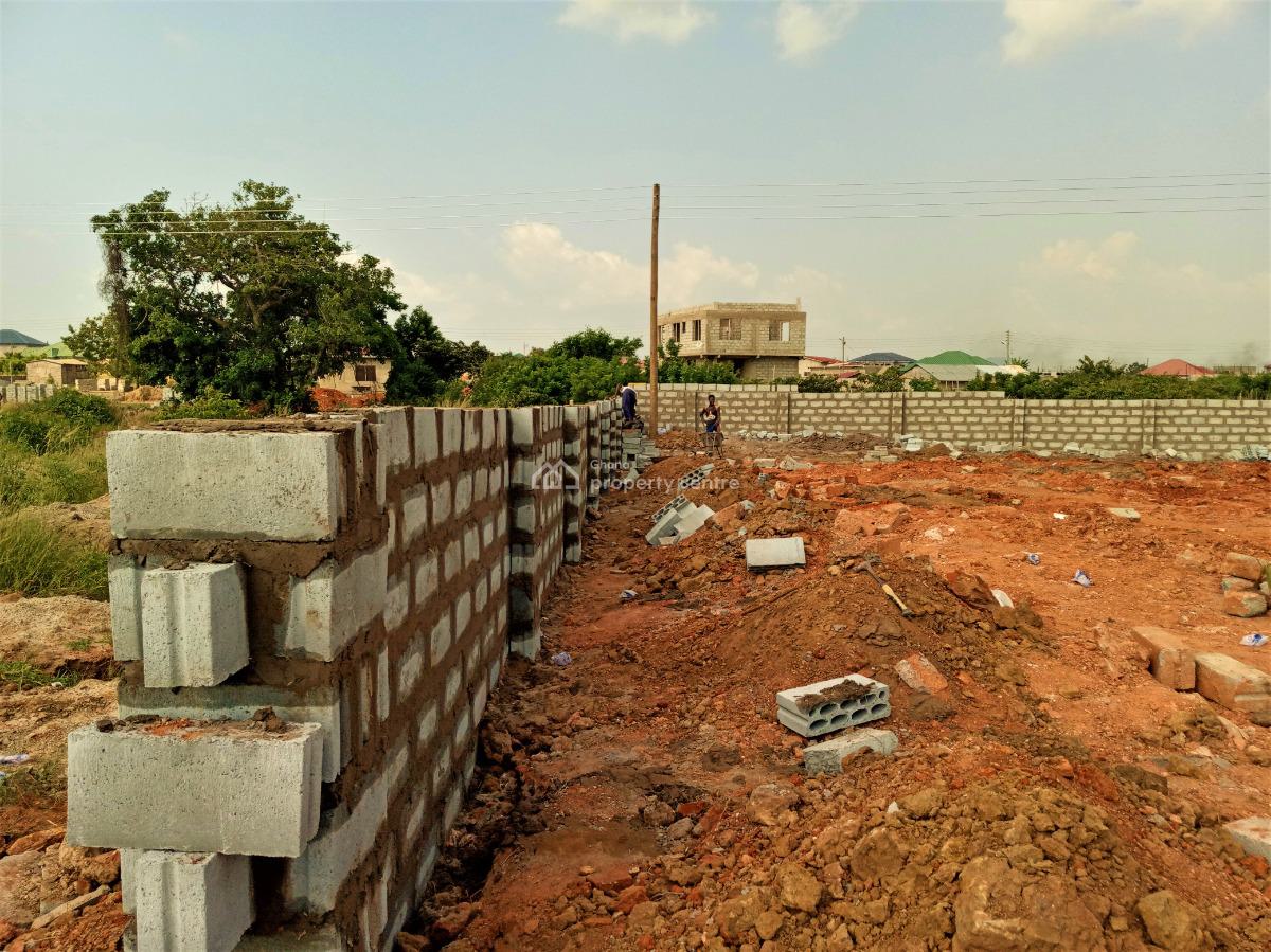 Well Serviced Half Plot, Community 25 Mall, Tema, Accra, Mixed-use Land for Sale