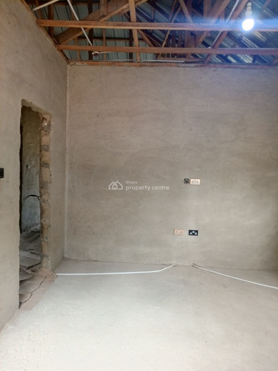 Registered & Roofed 4 Master Brm House at Kasoa, New Market Ecg Area, Kasoa, Awutu-senya East, Central Region, Detached Bungalow for Sale