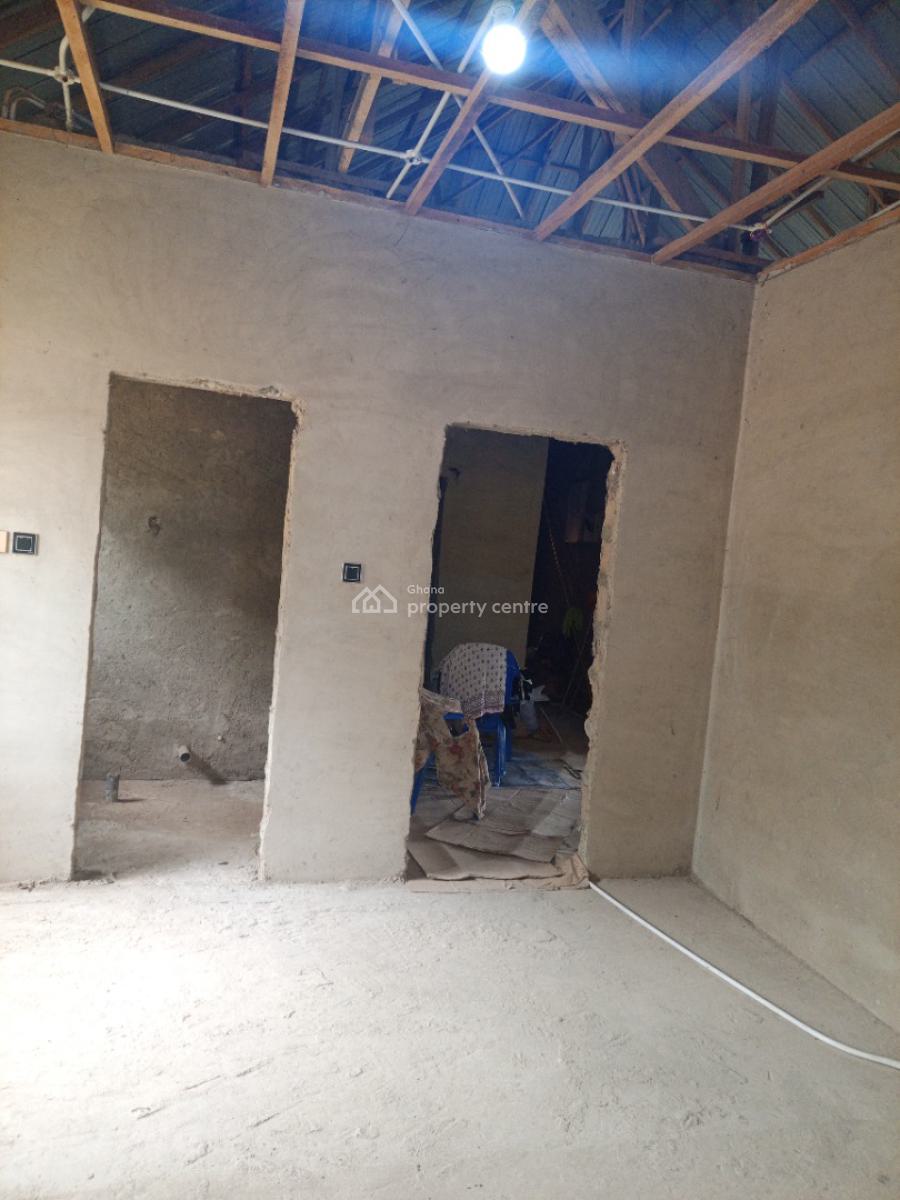 Registered & Roofed 4 Master Brm House at Kasoa, New Market Ecg Area, Kasoa, Awutu-senya East, Central Region, Detached Bungalow for Sale