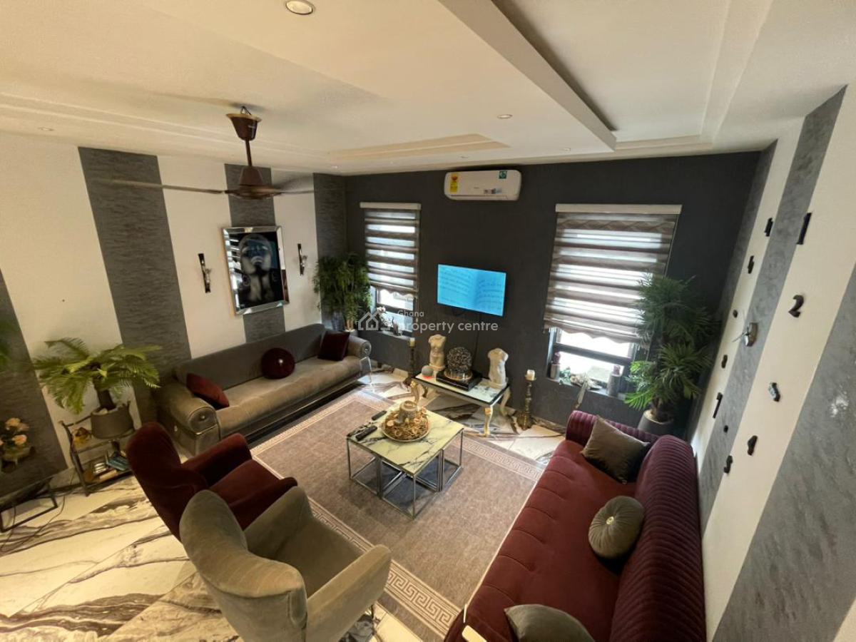 Luxurious Fully Furnished 3-bedroom Service House@ Nanakrom, Nanakrom, Ashaley Botwe, Adenta Municipal, Accra, House Short Let