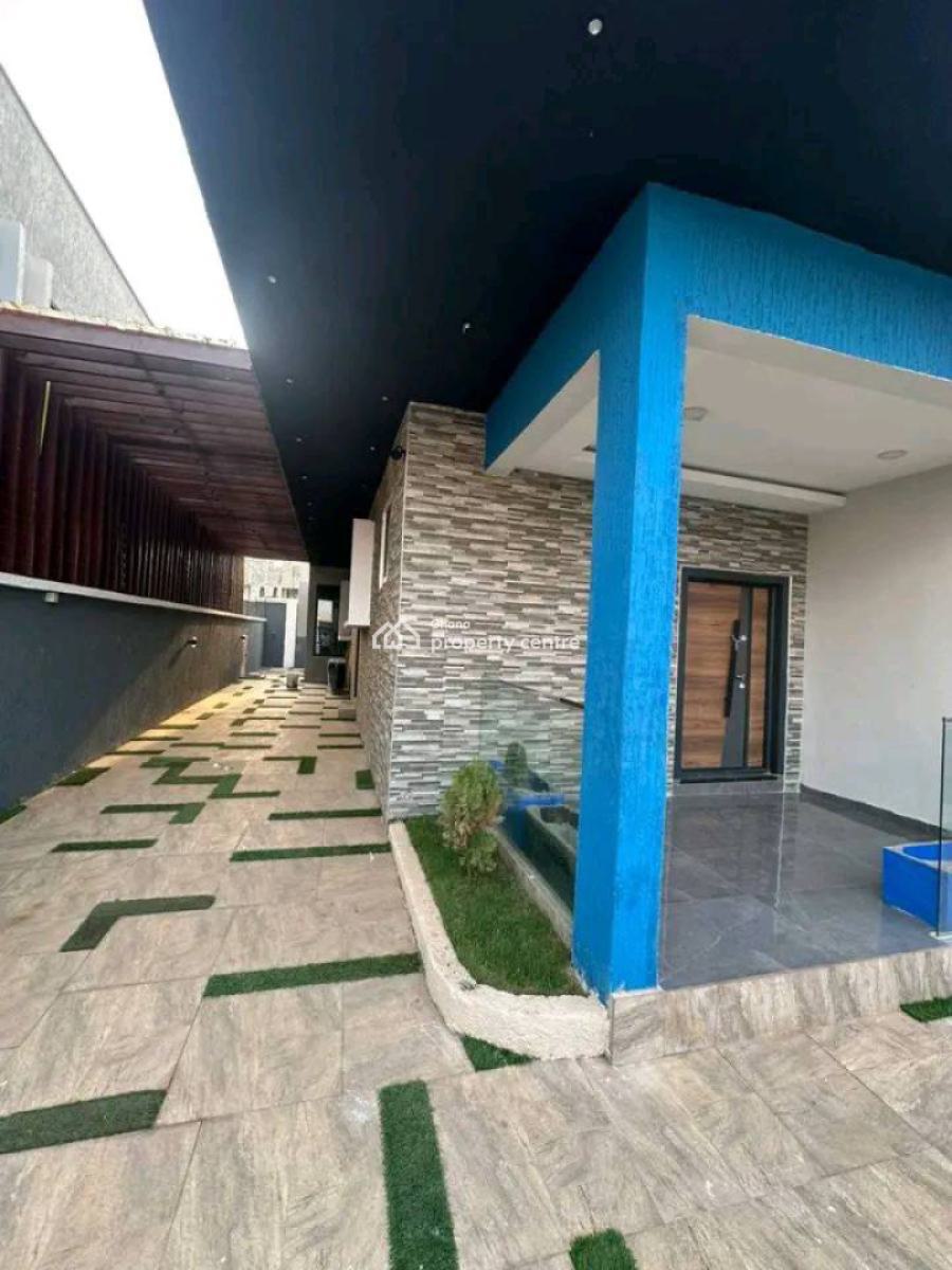 Furnished 4 Bedroom Townhouse in a Gated Community with Swimming Pool, Mahama Road, East Airport, Airport Residential Area, Accra, Detached Duplex for Rent