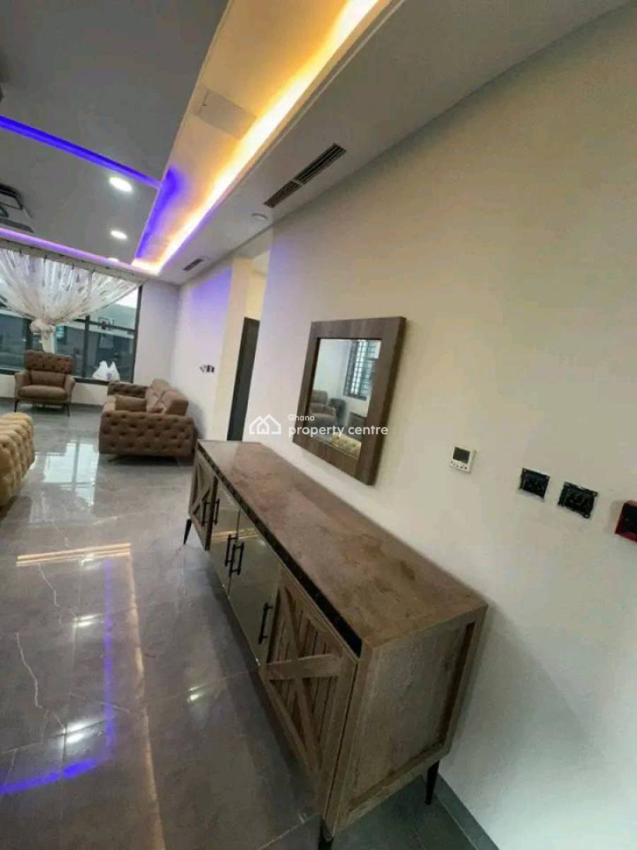 Furnished 4 Bedroom Townhouse in a Gated Community with Swimming Pool, Mahama Road, East Airport, Airport Residential Area, Accra, Detached Duplex for Rent