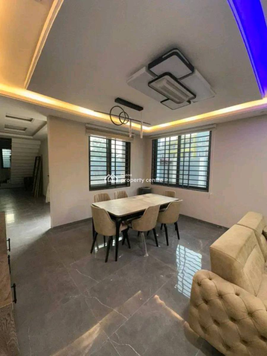 Furnished 4 Bedroom Townhouse in a Gated Community with Swimming Pool, Mahama Road, East Airport, Airport Residential Area, Accra, Detached Duplex for Rent