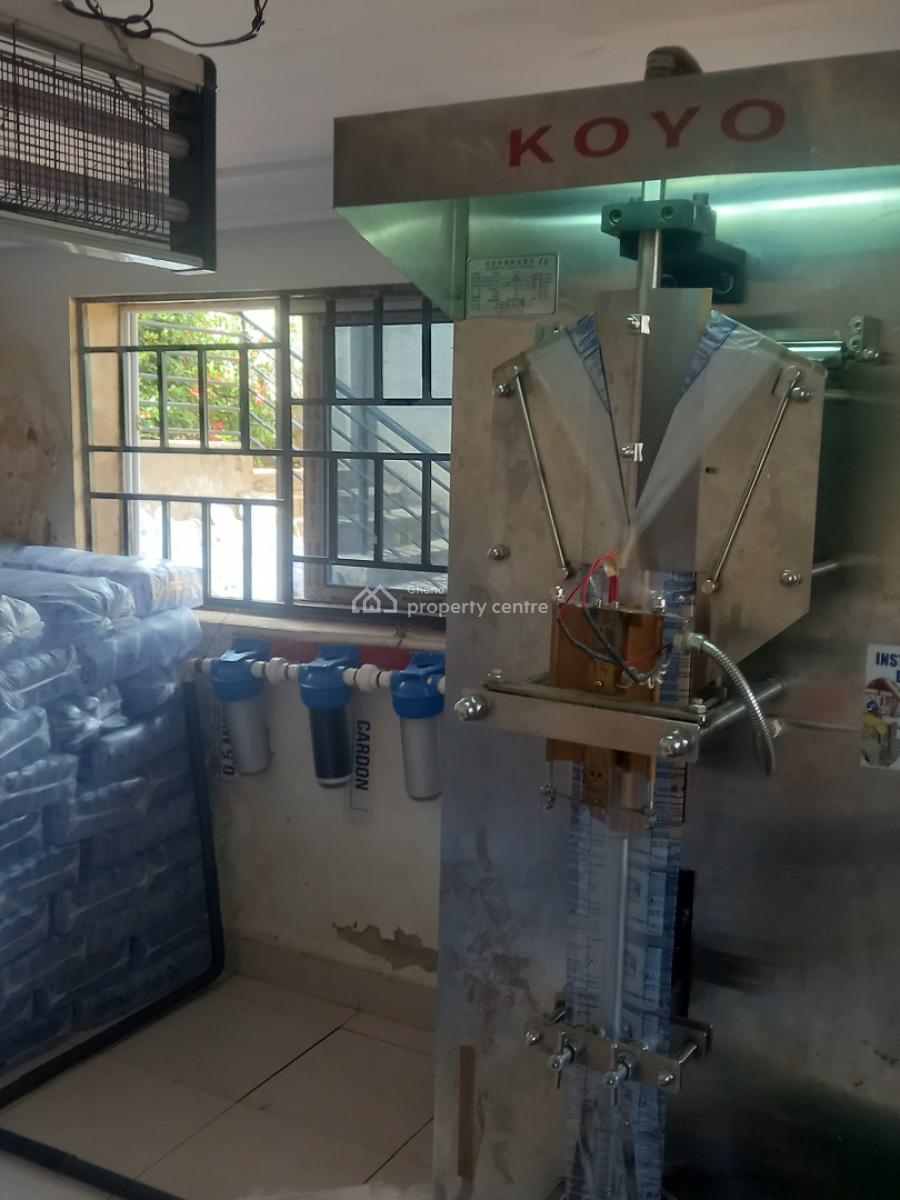 Sachet/ Pure Water Company ( with 4 Bedrooms House), Sokoban Kwanwoma, on Ahodwo Daban Road., Kumasi Metropolitan, Ashanti, Commercial Property for Sale