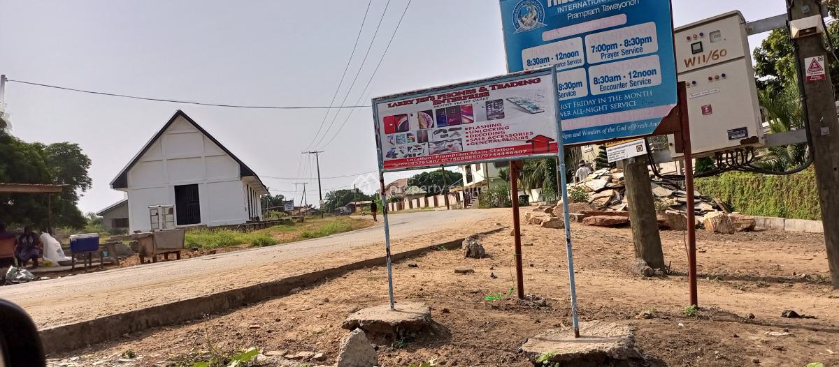 Prime Coastal Plot with Ocean View., Near Oasis Training Center, Prampram, Ningo Prampram District, Accra, Industrial Land for Sale