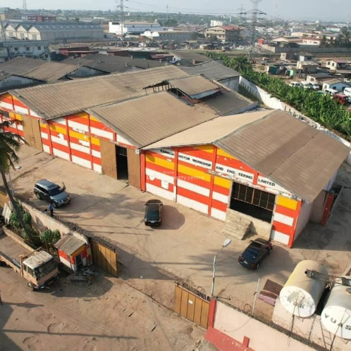 Executive Warehouse on 1.14 Acres, Accra Metropolitan, Accra, Warehouse for Sale