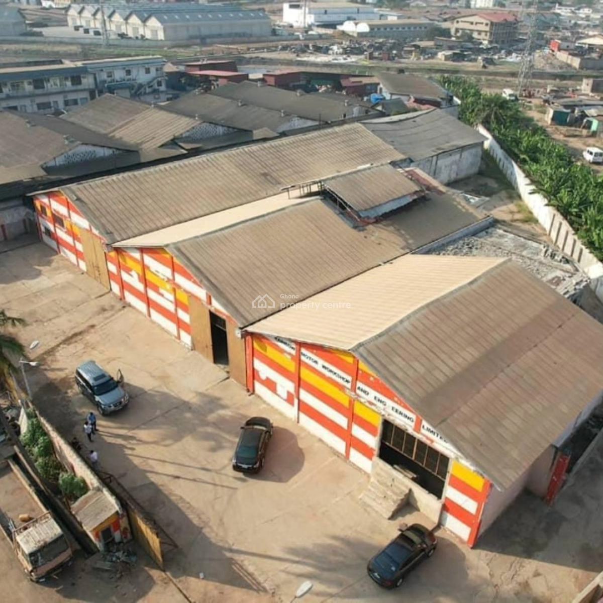 Executive Warehouse on 1.14 Acres, Accra Metropolitan, Accra, Warehouse for Sale