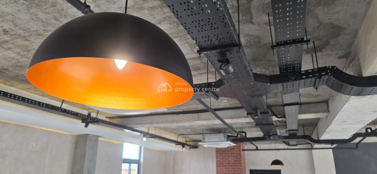 Premium Industrial-chic Office Space, 17, Asoyi Crescent, La Bawaleshie, East Legon, Accra, Office Space for Rent