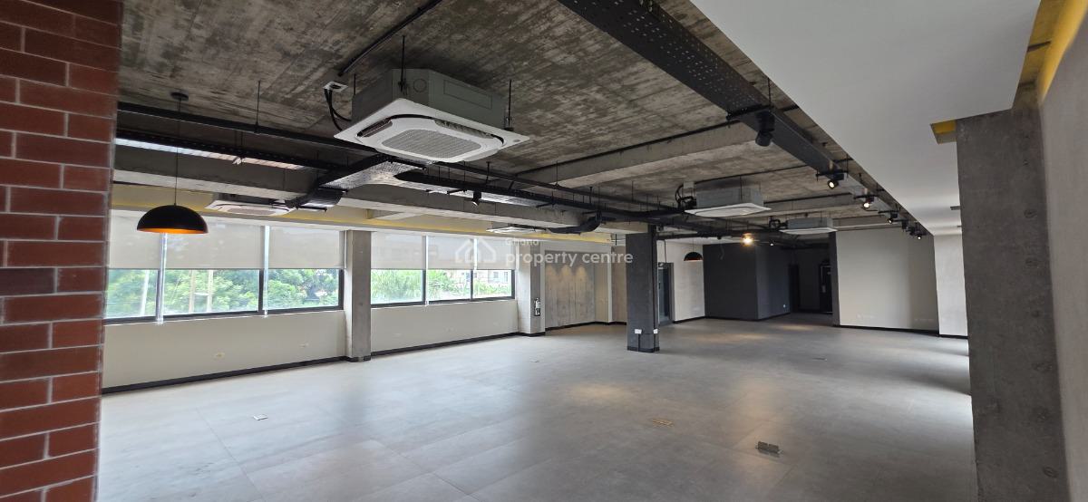 Premium Industrial-chic Office Space, 17, Asoyi Crescent, La Bawaleshie, East Legon, Accra, Office Space for Rent