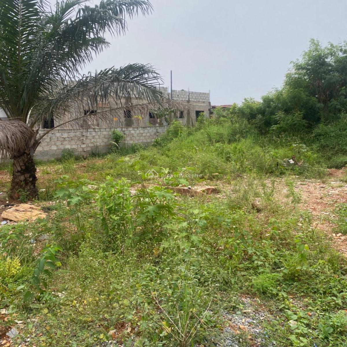 One Plot of Land, Oyarifa High Tension, Oyarifa, La Nkwantanang Madina Municipal, Accra, Residential Land for Sale