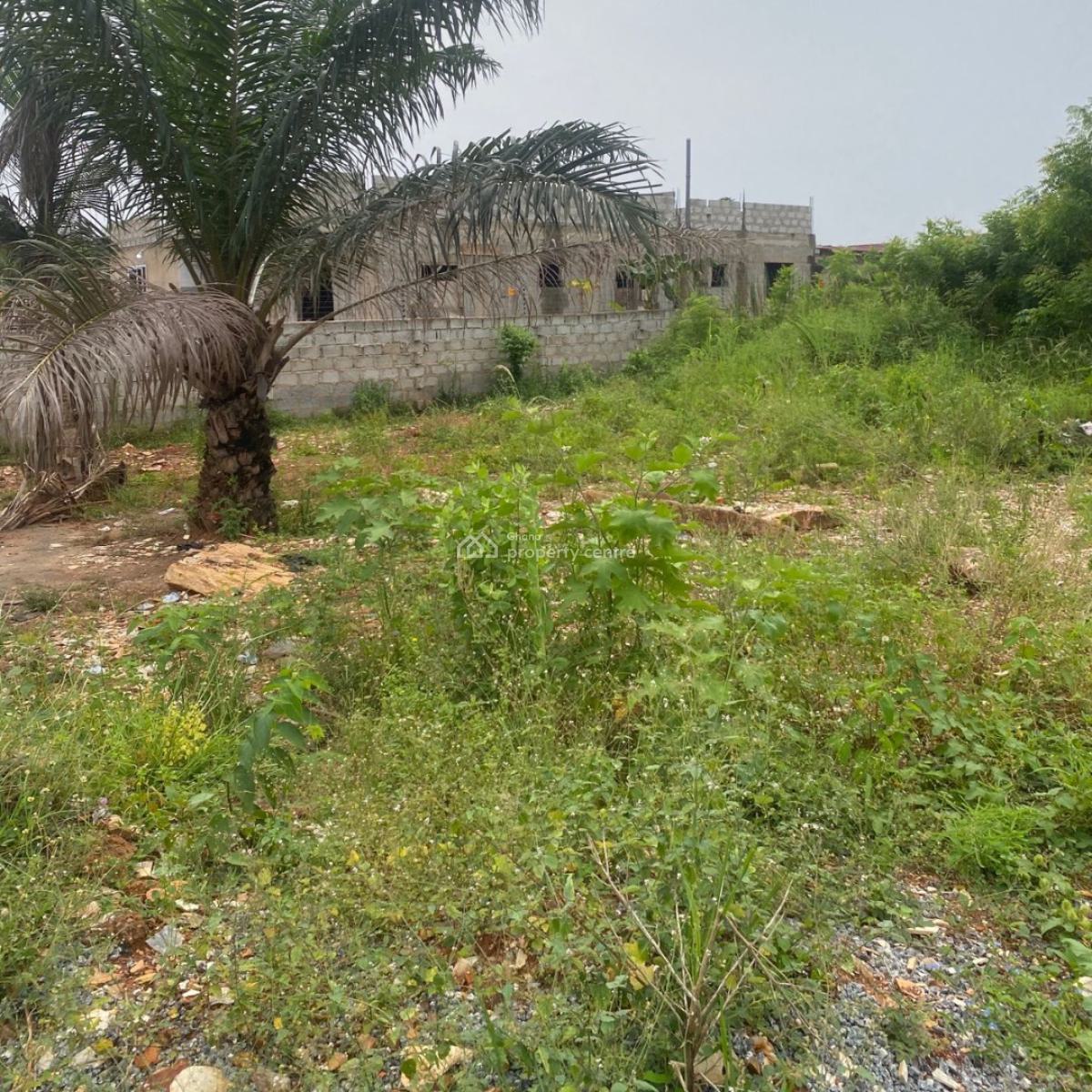 One Plot of Land, Oyarifa High Tension, Oyarifa, La Nkwantanang Madina Municipal, Accra, Residential Land for Sale
