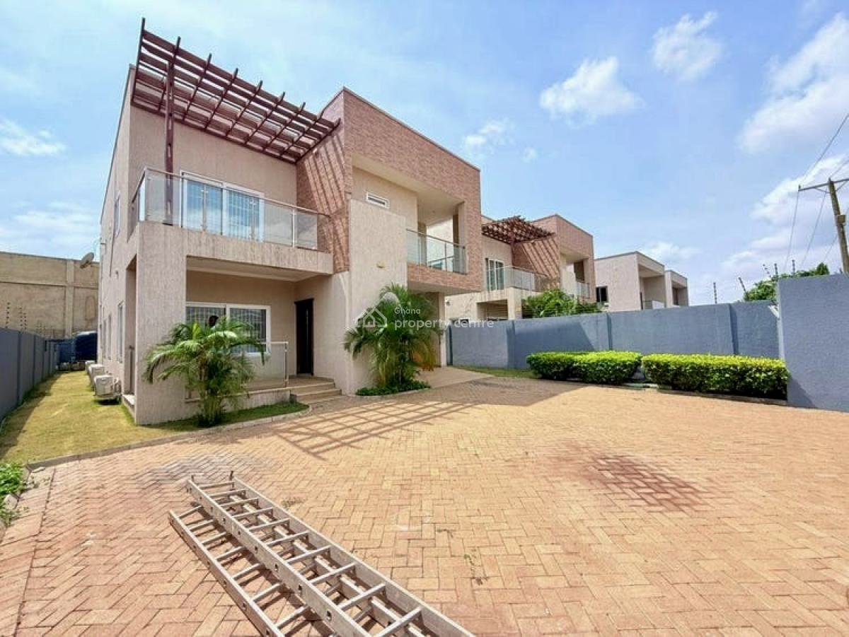 Detached 4 Bedroom Duplex, East Airport, Airport Residential Area, Accra, Detached Duplex for Rent