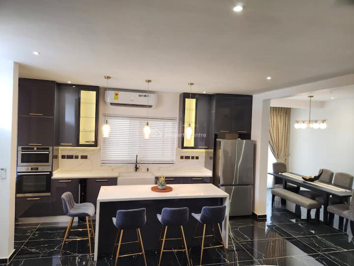 Furnished 4 Bedroom Duplex, Mahama Road, Airport Residential Area, Accra, Detached Duplex for Rent