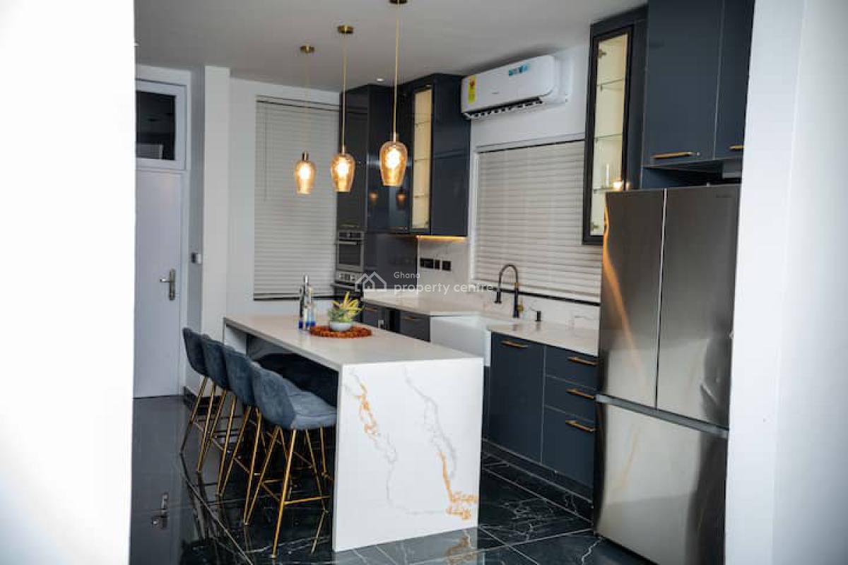 Furnished 4 Bedroom Duplex, Mahama Road, Airport Residential Area, Accra, Detached Duplex for Rent