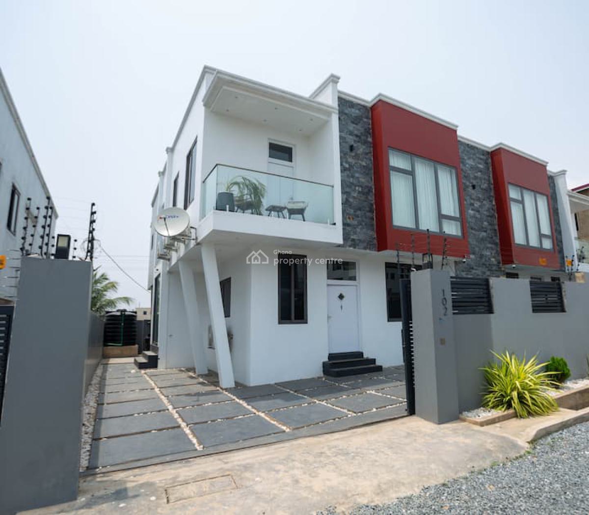 Furnished 4 Bedroom Duplex, Mahama Road, Airport Residential Area, Accra, Detached Duplex for Rent