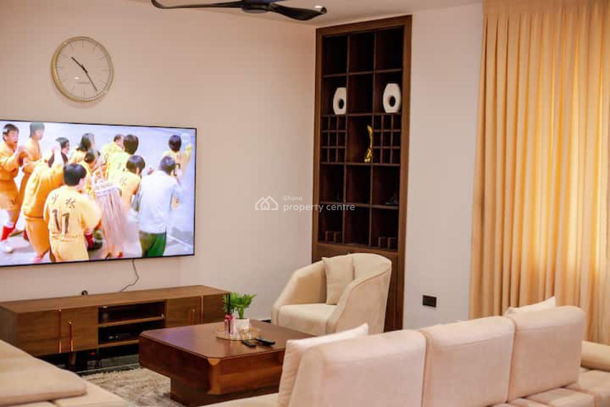 Furnished 4 Bedroom Duplex, Mahama Road, East Airport, Airport Residential Area, Accra, Detached Duplex for Rent