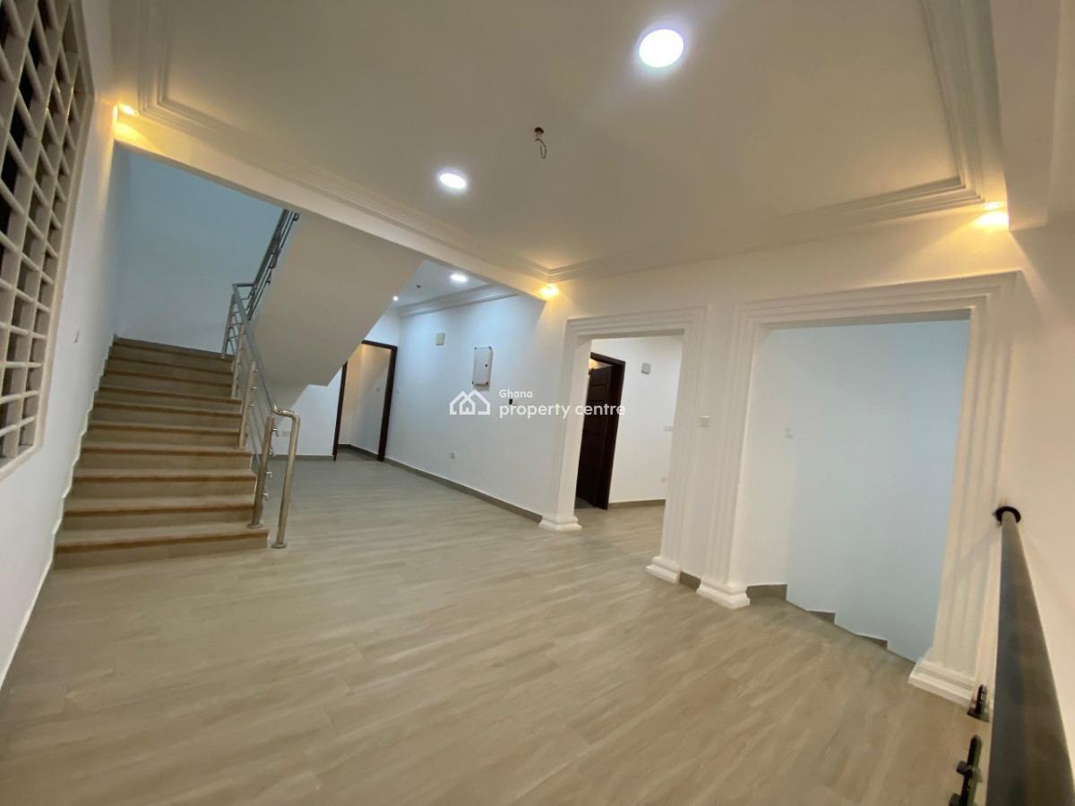Detached 4 Bedroom Duplex with Rooftop Terrace, Mahama Road, East Airport, Airport Residential Area, Accra, Detached Duplex for Rent