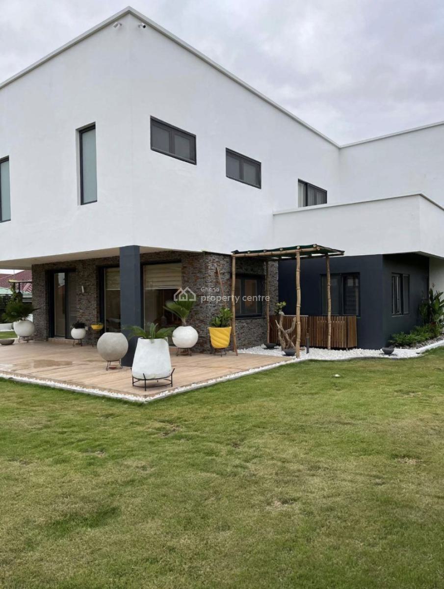 Detached 4 Bedroom Duplex with Swimming Pool and 2 Bedroom Outhouse, Tseaddo, East Airport, Airport Residential Area, Accra, Detached Duplex for Rent