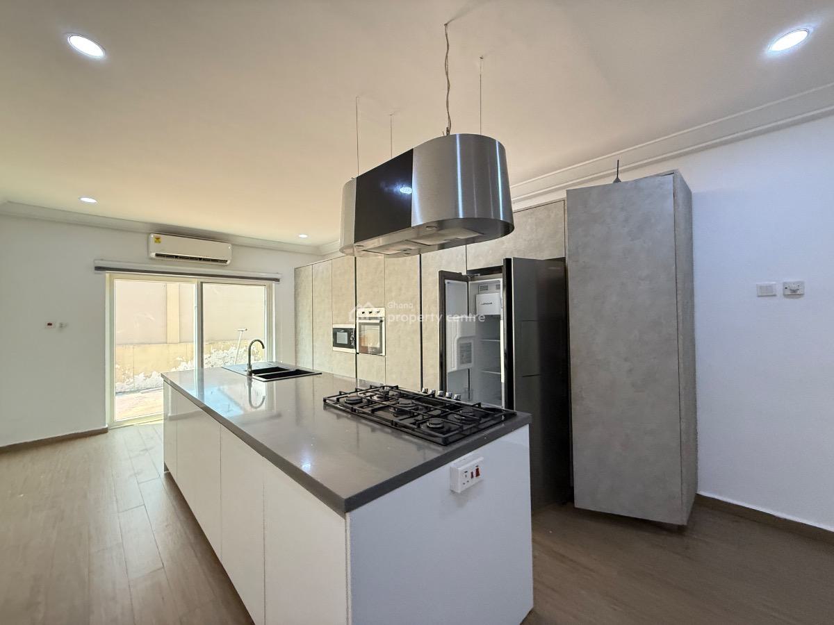 4 Bedroom Duplex with 2 Bedroom Staff Quarters in a Gated Community, East Airport, Airport Residential Area, Accra, Detached Duplex for Rent