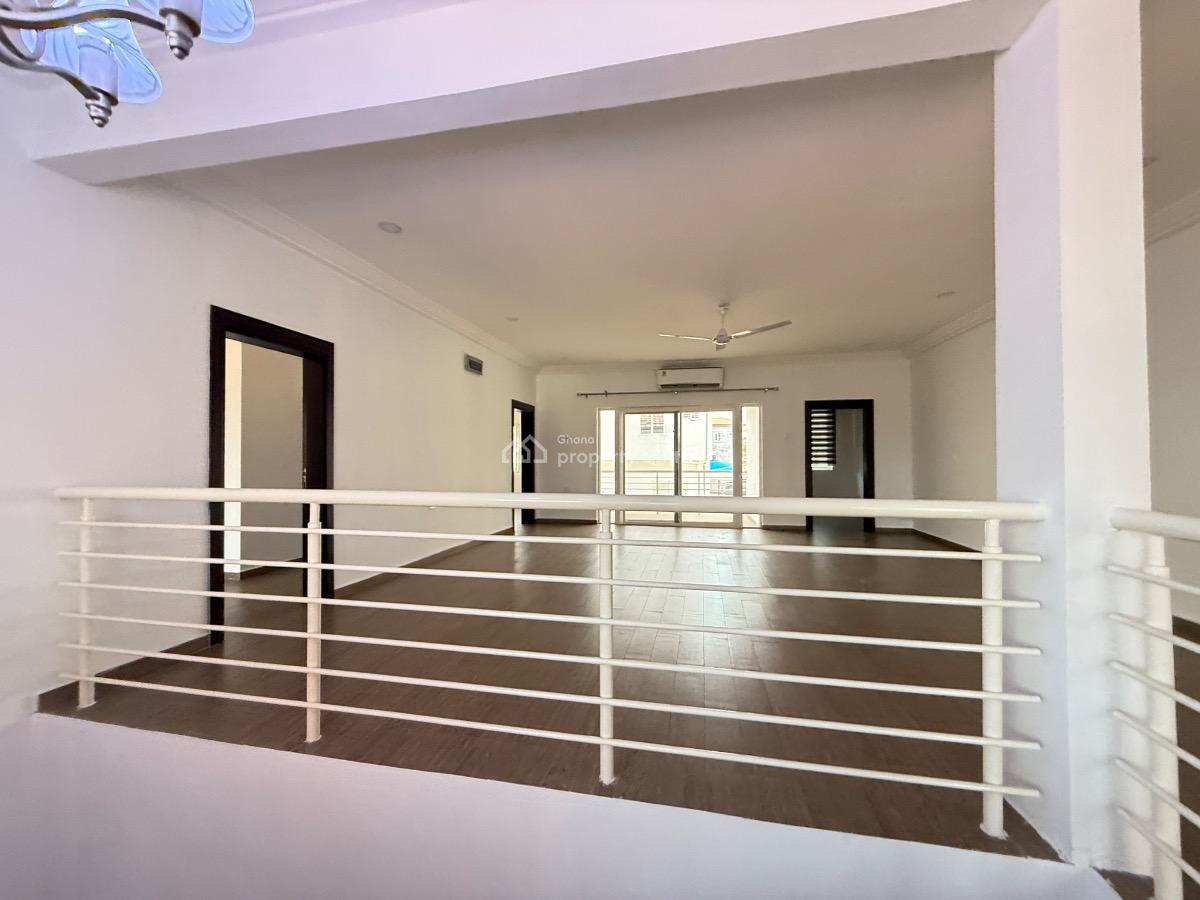 4 Bedroom Duplex with 2 Bedroom Staff Quarters in a Gated Community, East Airport, Airport Residential Area, Accra, Detached Duplex for Rent